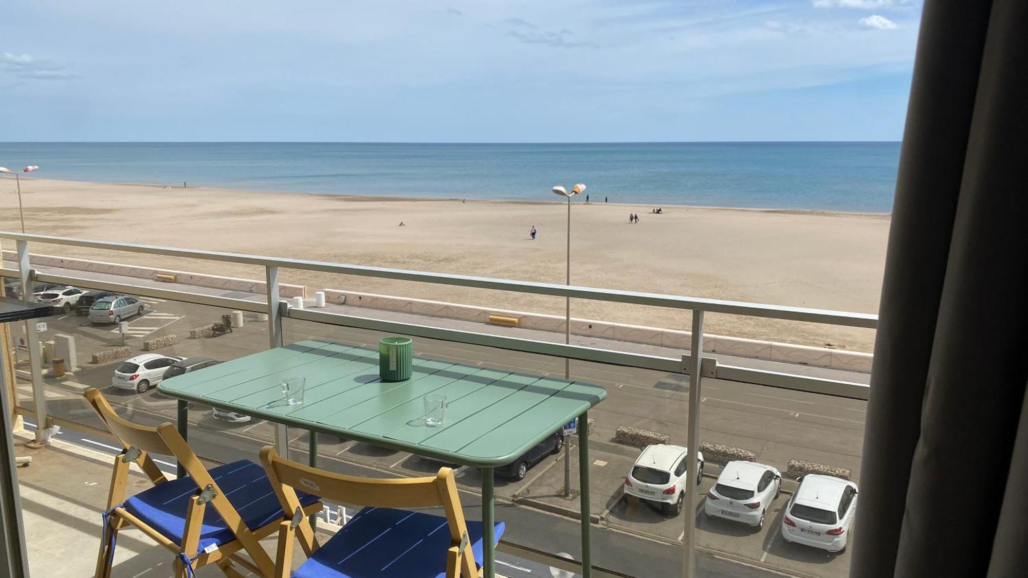 Appt T3 Front De Mer Belle Vue 나르본 외부 사진